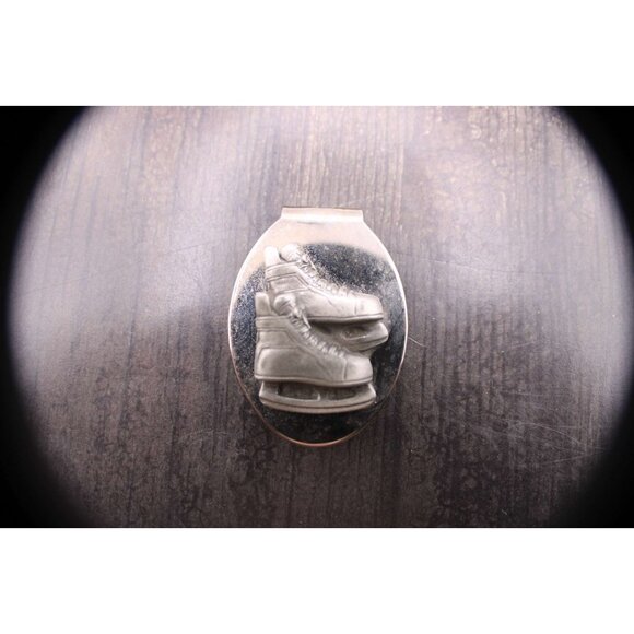 NEW Ice Skate Money Clip Speed Skating Stainless Steel 3D Strong Outdoor Sports - Picture 6 of 8